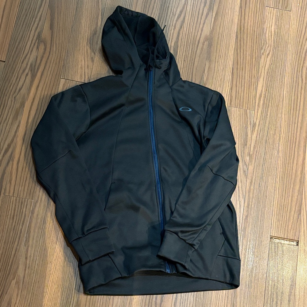 Oakley Black Performance Hoodie Sz. Large - Picture 4 of 4